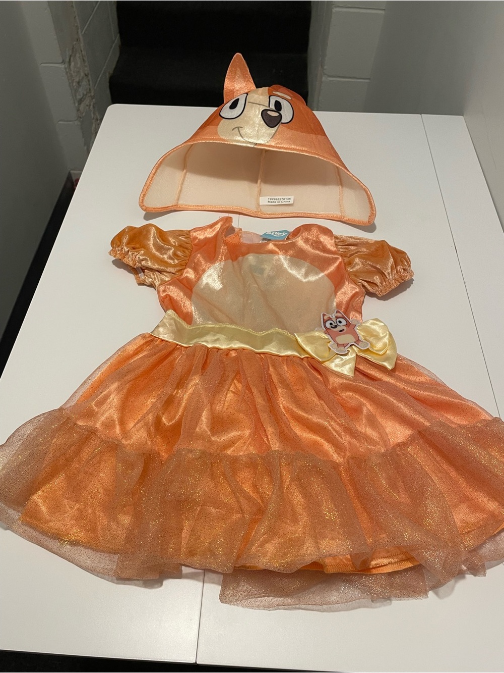 Bluey Brand Toddler size 2T Bingo Tutu Dress Costume